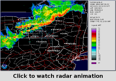 Click to watch radar animation from our YouTube channel.