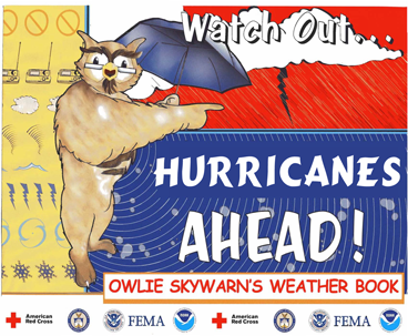 NWS Owlie SKYWARN Wx Book - Watch Out, Hurricanes Ahead